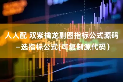 人人配 双紫擒龙副图指标公式源码 —选指标公式(可复制源代码）